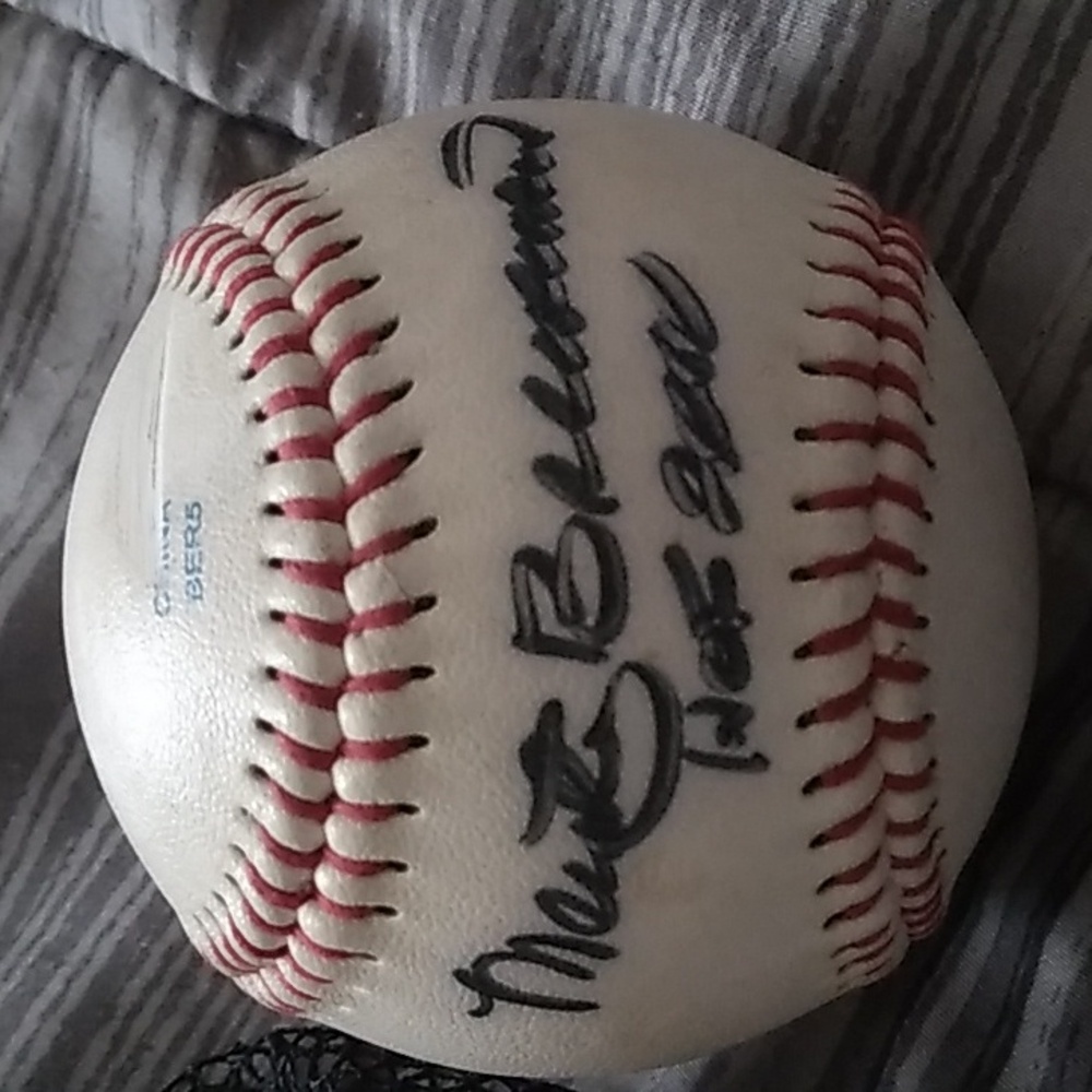 Marty Brennaman HOF 2000 Autograph Baseball